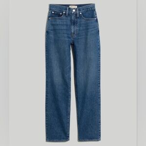 Madewell Perfect Vintage Straight Jean in Mayfield Wash